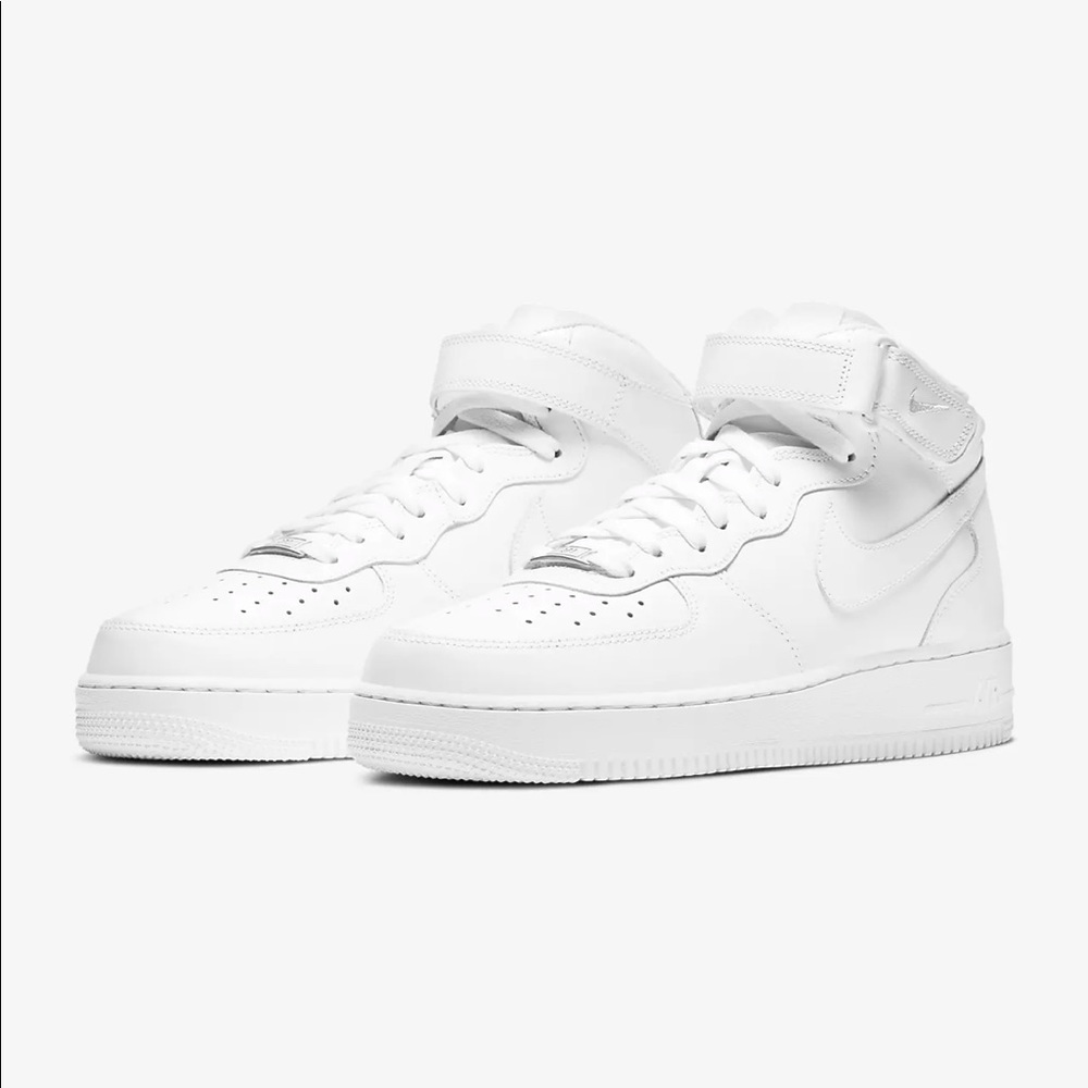 Nike Air Force 1 White/White | Men’s 11